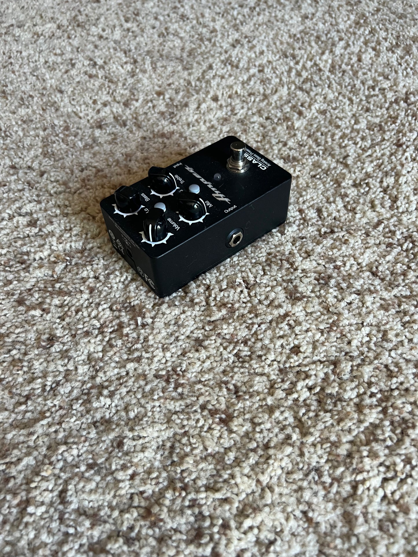 Ampeg Classic Bass Preamp Pedal