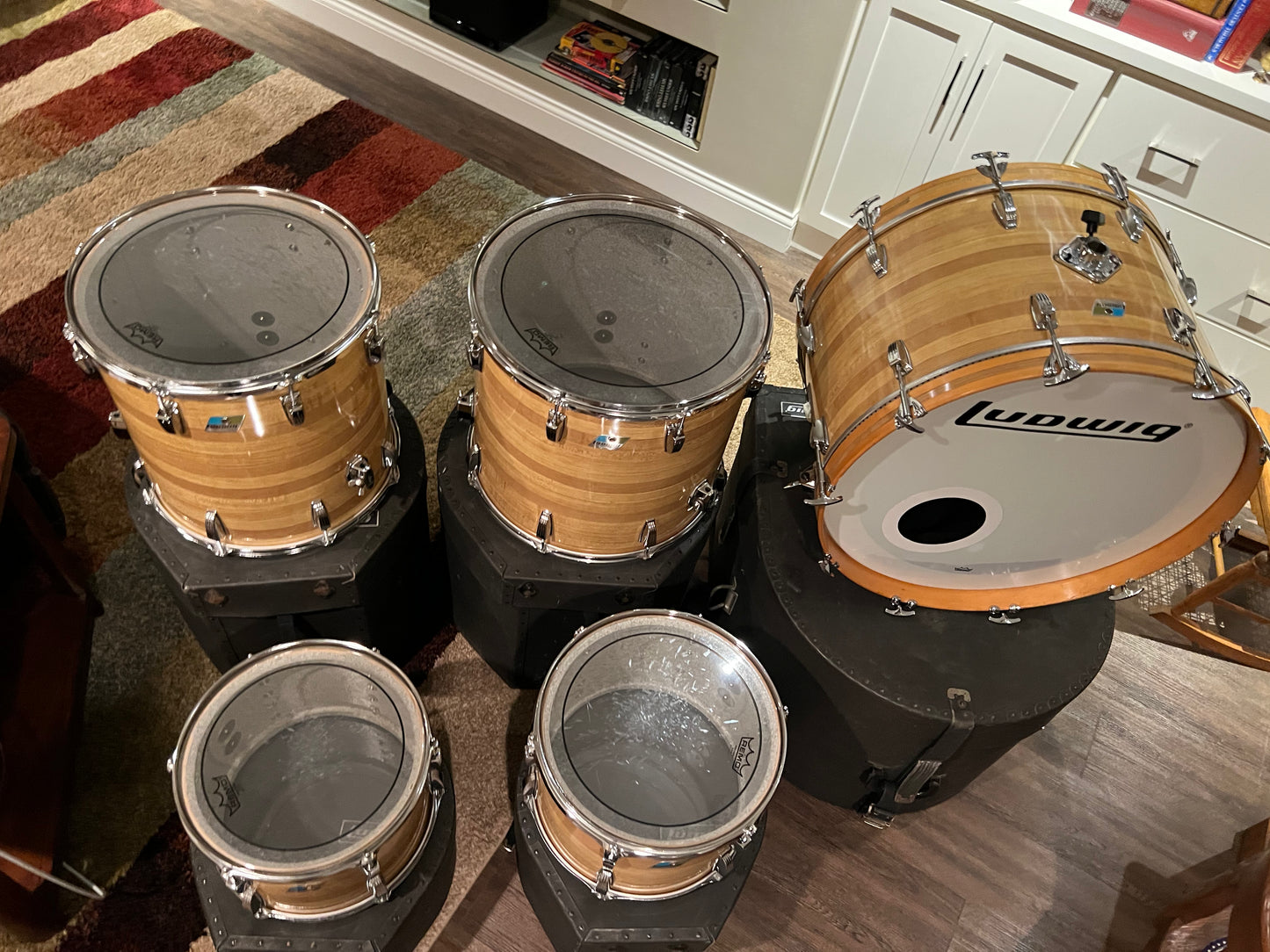 70’s Ludwig Classic in Butcher Block