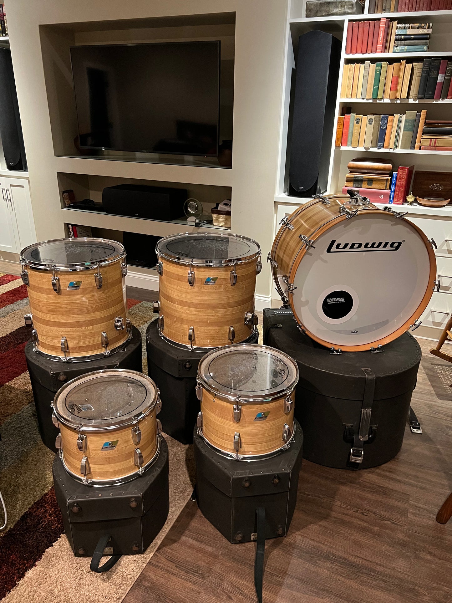 70’s Ludwig Classic in Butcher Block