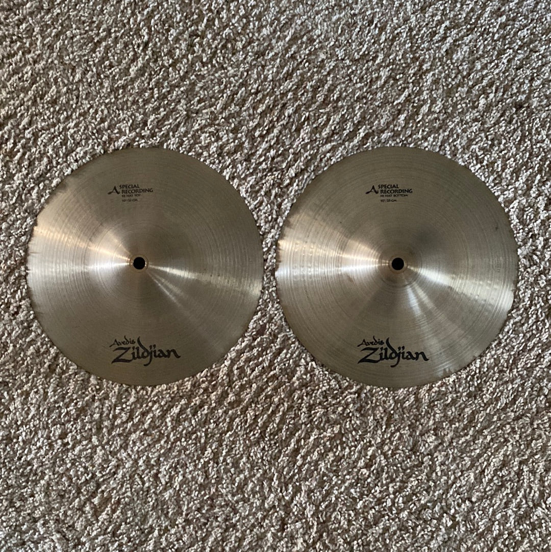 Zildjian 10” Special Recording Hats