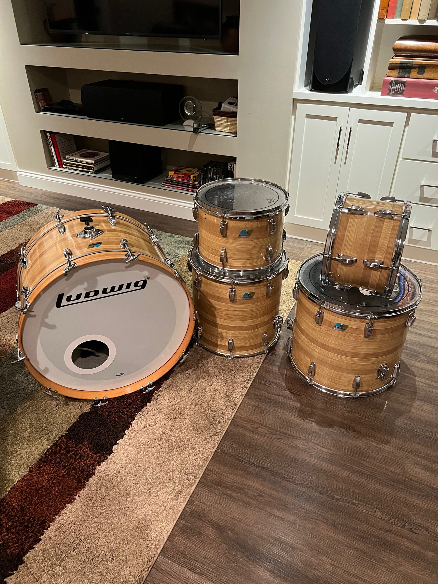 70’s Ludwig Classic in Butcher Block