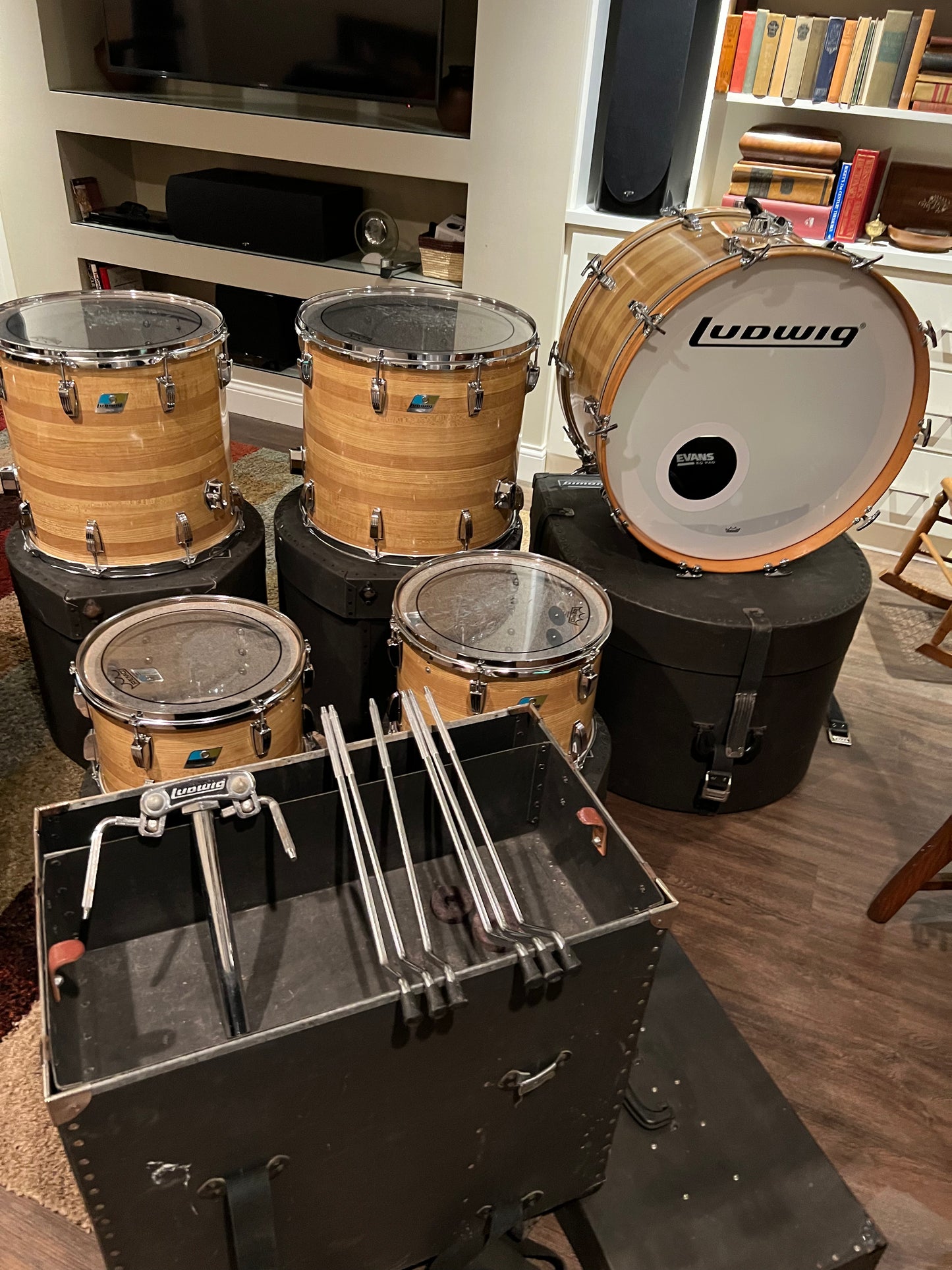 70’s Ludwig Classic in Butcher Block